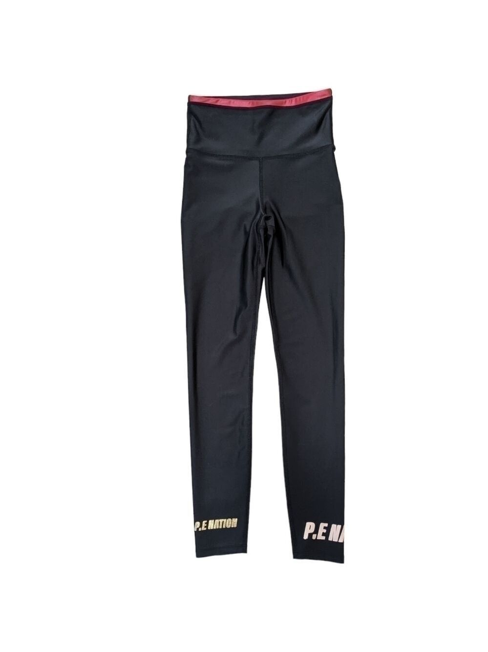 PE Nation Womens Double Under Leggings Black XS